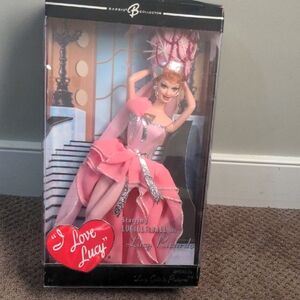 Barbie Collector Doll in Pink and Silver Dress
